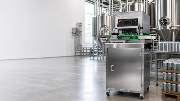 Carbonated beverage filling machine for cans and bottles