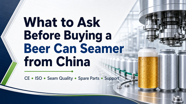 What to Ask Before Buying a Beer Can Seamer from China