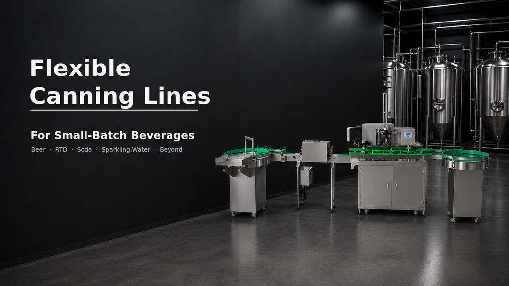 Flexible Canning Lines for Small-Batch Beverages: Beer, RTD, Soda, Sparkling Water and Beyond