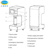 Semi-automatic can filling machine